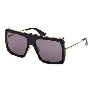 NEW MAX MARA SUNGLASSES MM0119 01A BLACK WOMEN EYEWEAR